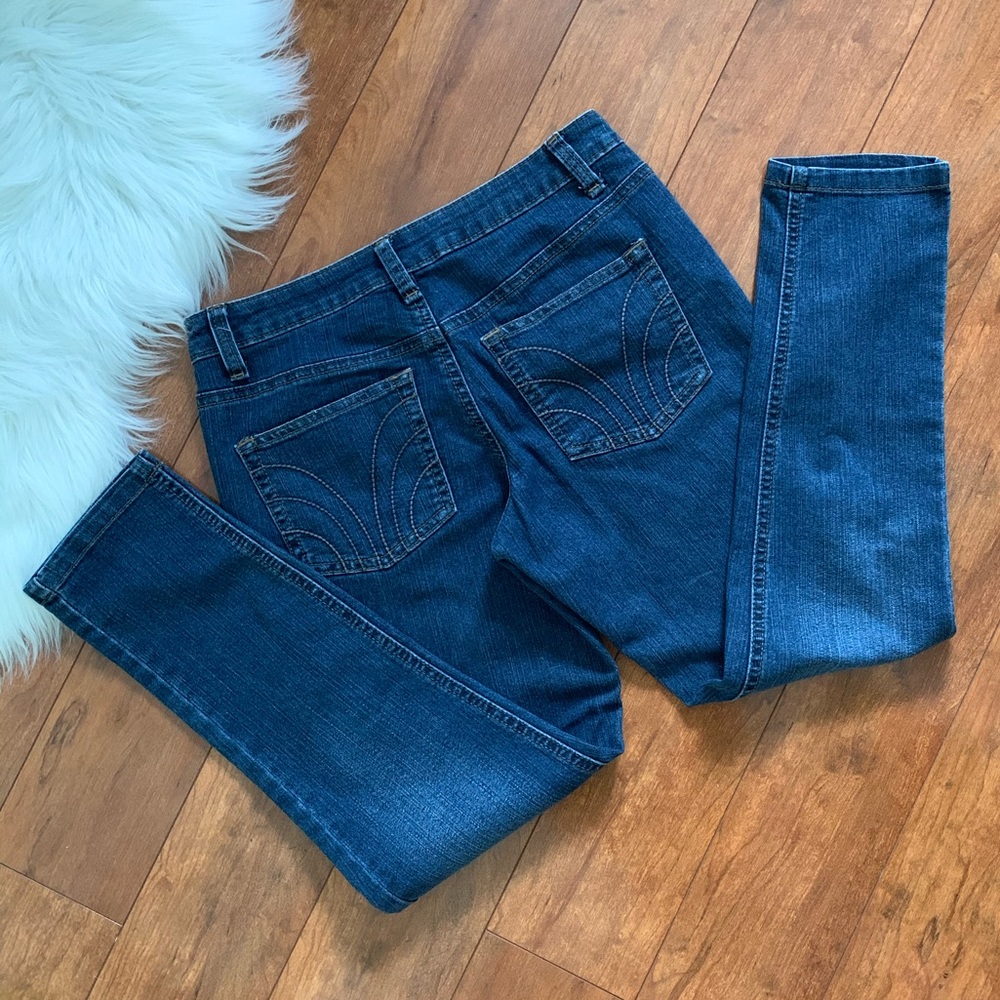 Merona Capri Cropped Stretch Skinny Jeans-Size 2